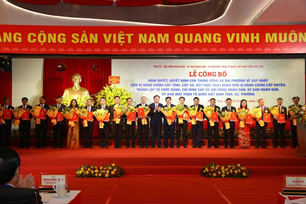 Quang cảnh buổi lễ.