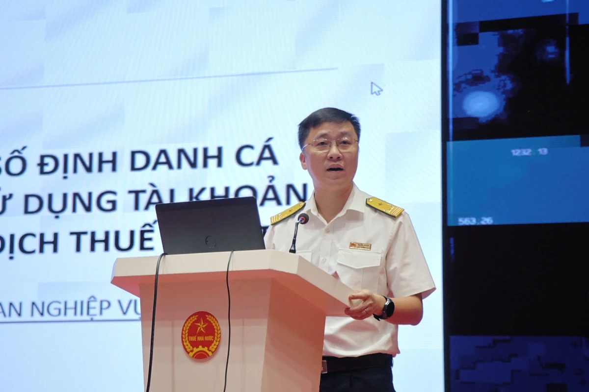 Ông Nguyễn Đức Huy, Phó trưởng Ban Nghiệp vụ, Cục Thuế