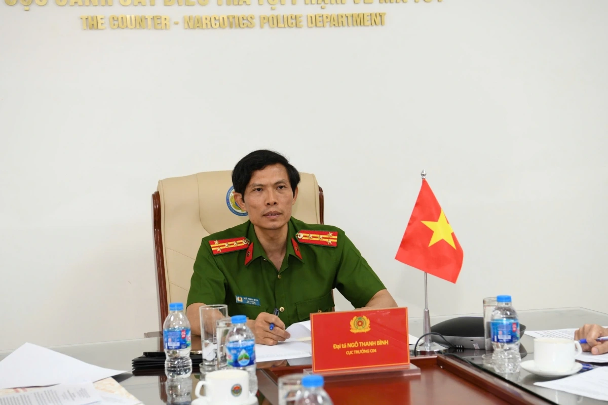 Đại tá Ngô Thanh Bình, Cục trưởng Cục Cảnh sát điều tra tội phạm về ma túy. (Ảnh: CACC)