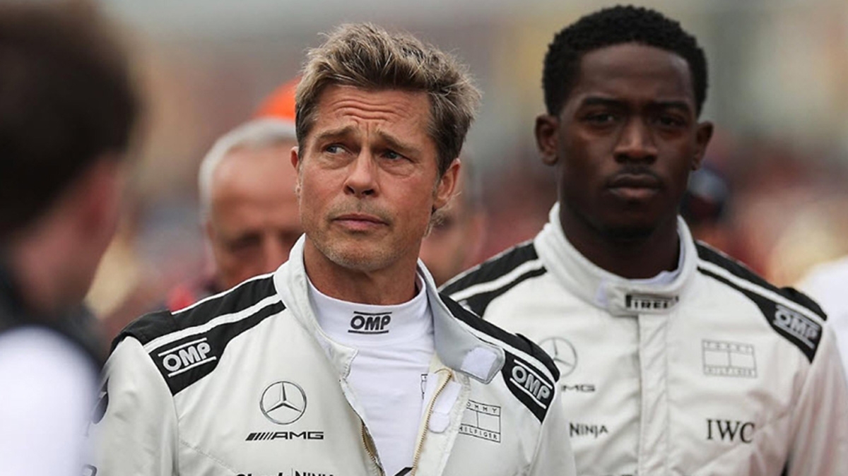 Trong "F1", Brad Pitt vào vai một cựu tay đua F1 bị thương.
