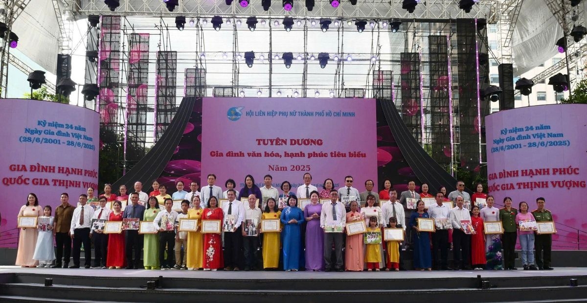 Ngày hội gia đình văn hóa - hạnh phúc diễn ra sáng 28/6