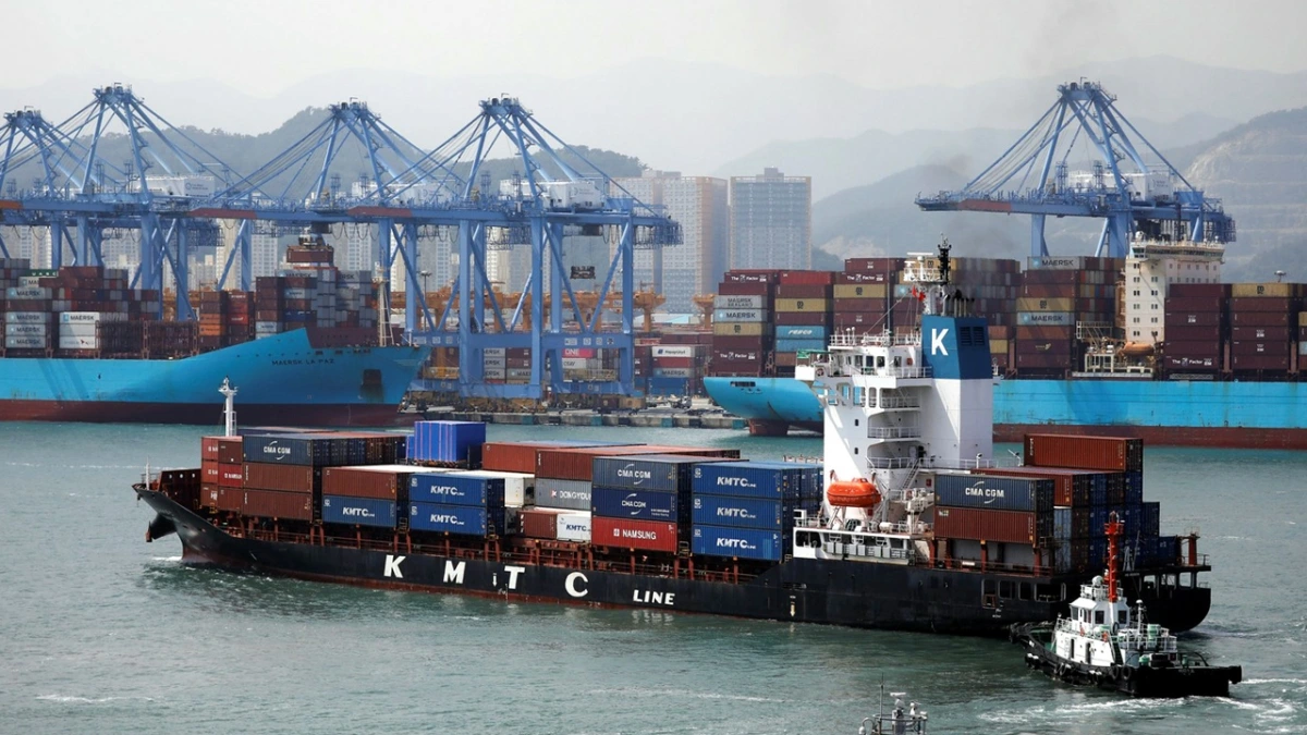 Trong tháng 5 vừa qua, xuất khẩu từ Hàn Quốc sang Mỹ giảm 8,1% - Ảnh: Reuters