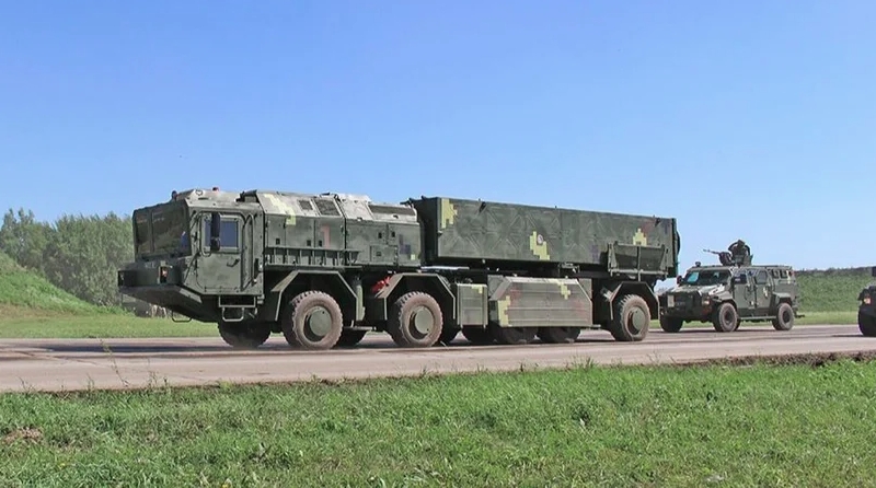 Hệ thống tên lửa Sapsan của quân đội Ukraine. Ảnh: Defense Express