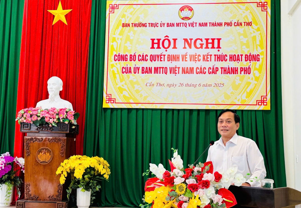 Ông Nguyễn Ngọc Hè, Phó Chủ tịch UBND TP. Cần Thơ phát biểu.