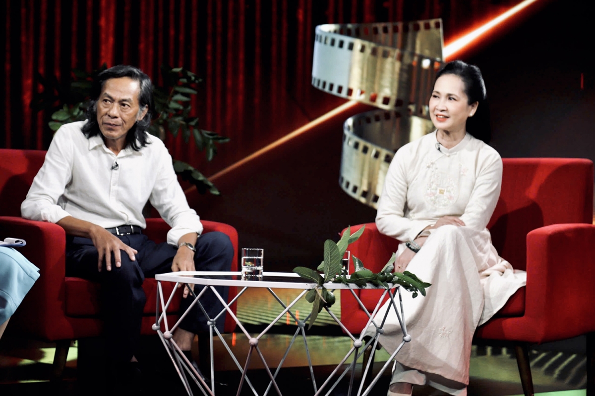 NSND Lan Hương và NSND Bùi Bài Bình chia sẻ trong chương trình “Cine 7 - Ký ức phim Việt”