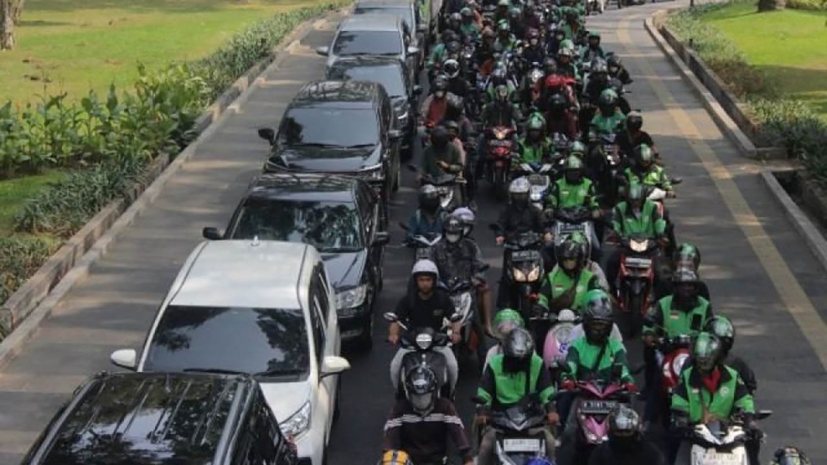 Các tuyến phố ở thủ đô Jakarta, Indonesia thường xuyên tắc nghẽn (Jakarta Post)