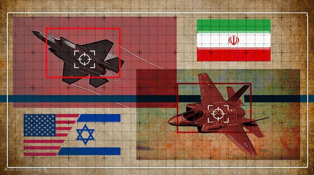 Iran ngày 14/6 tuyên bố đã bắn hạ chiếc tiêm kích tàng hình F-35 thứ 3 của Israel. Ảnh minh họa: Press TV