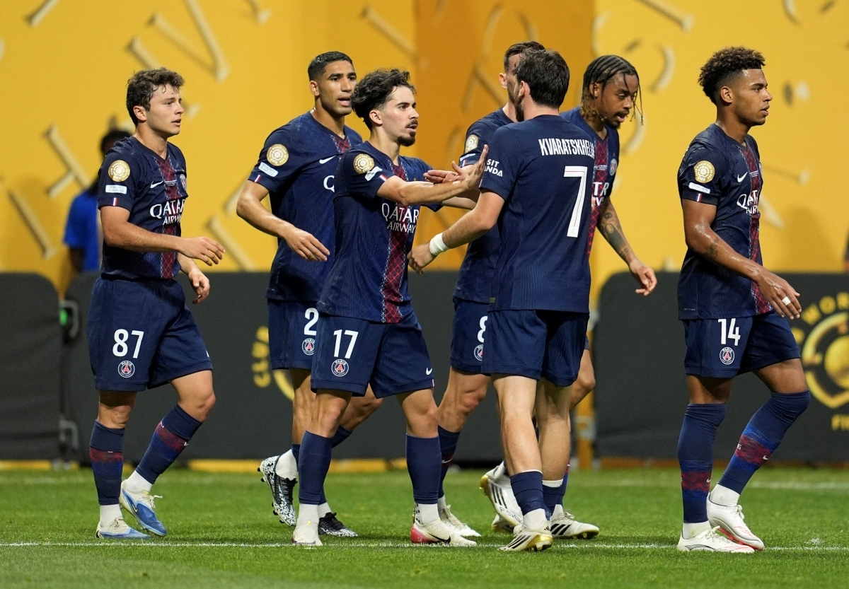 PSG thắng dễ Inter Miami (Ảnh: Reuters).