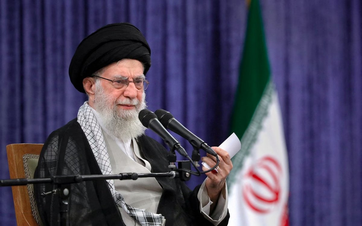 Đại giáo chủ Khamenei. Ảnh: Reuters.