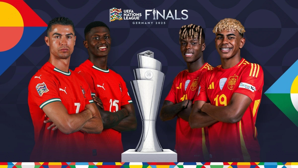 ĐT Bồ Đào Nha chạm trán ĐT Tây Ban Nha ở chung kết UEFA Nations League 2024/2025. (Ảnh: UEFA)
