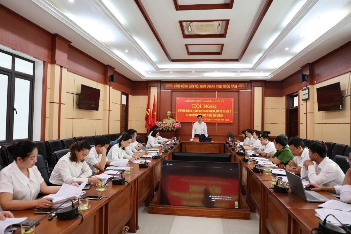 Diễn tập hoạt động của Đảng ủy; Kỳ họp thứ nhất HĐND xã Lưu Vệ khóa I, nhiệm kỳ 2021-2026; phiên họp đầu tiên của UBND xã cùng nhiệm kỳ. Các tình huống được xây dựng sát thực, phản ánh đầy đủ tiến trình làm việc theo mô hình mới.