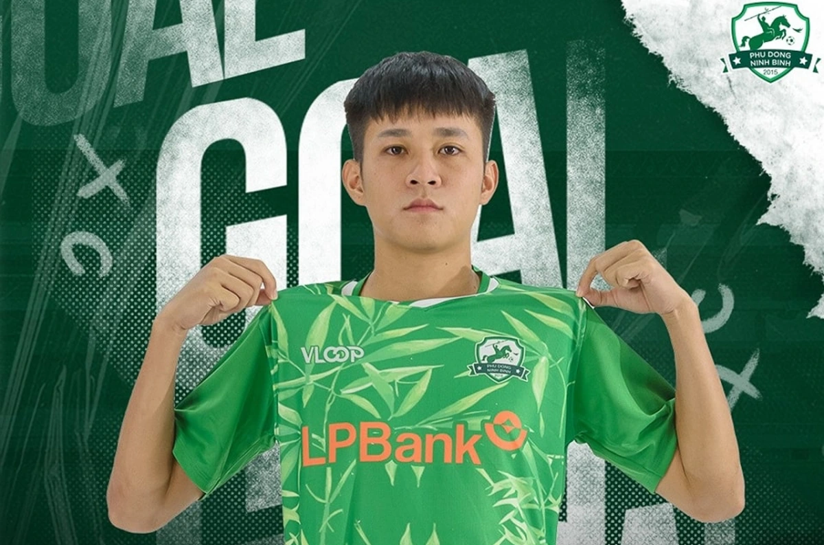Minh Bình ghi cú đúp bàn thắng (Ảnh: Bình Phước FC)