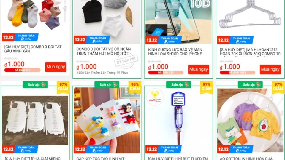 Đơn hàng 1.000 đồng có phải xuất hóa đơn điện tử? (Ảnh minh họa: Ảnh chụp màn hình)