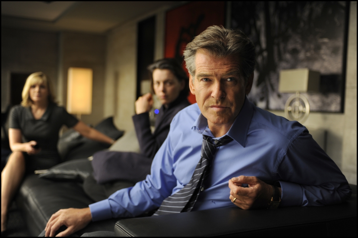Trong phim "The Ghost Writer", Pierce Brosnan thủ vai cựu Thủ tướng Anh- Adam Lang.