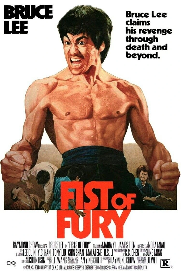 Phim "Tinh võ môn" (Fist of Fury, 1972) của Lý Tiểu Long.