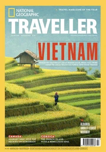 Vietnam appears on cover of National Geographic Traveller magazine.
(Image source: National Geographic Traveller)