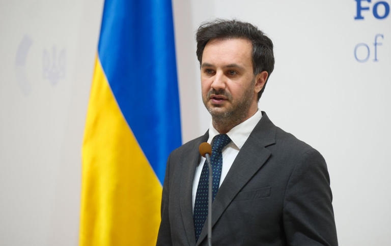 Người phát ngôn Bộ Ngoại giao Ukraine, ông Heorhii Tykhyi. Ảnh: RBC-Ukraine