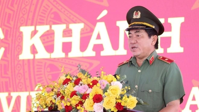 Thiếu tướng Nguyễn Văn Hận. (Ảnh: Tiến Dũng)