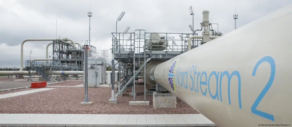 Một phần trong hệ thống đường ống Dòng chảy phương Bắc 2. Ảnh: Nord Stream 2