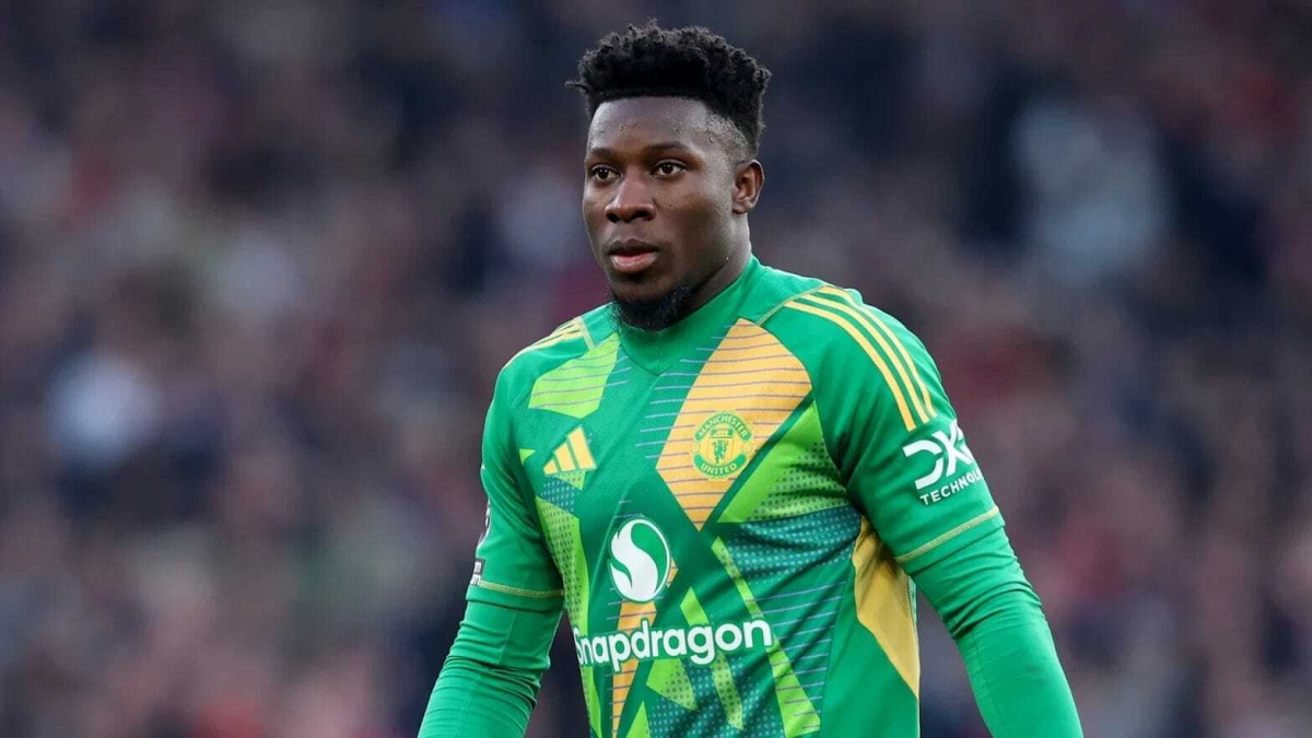 Thủ môn Onana. (Ảnh: Getty). 