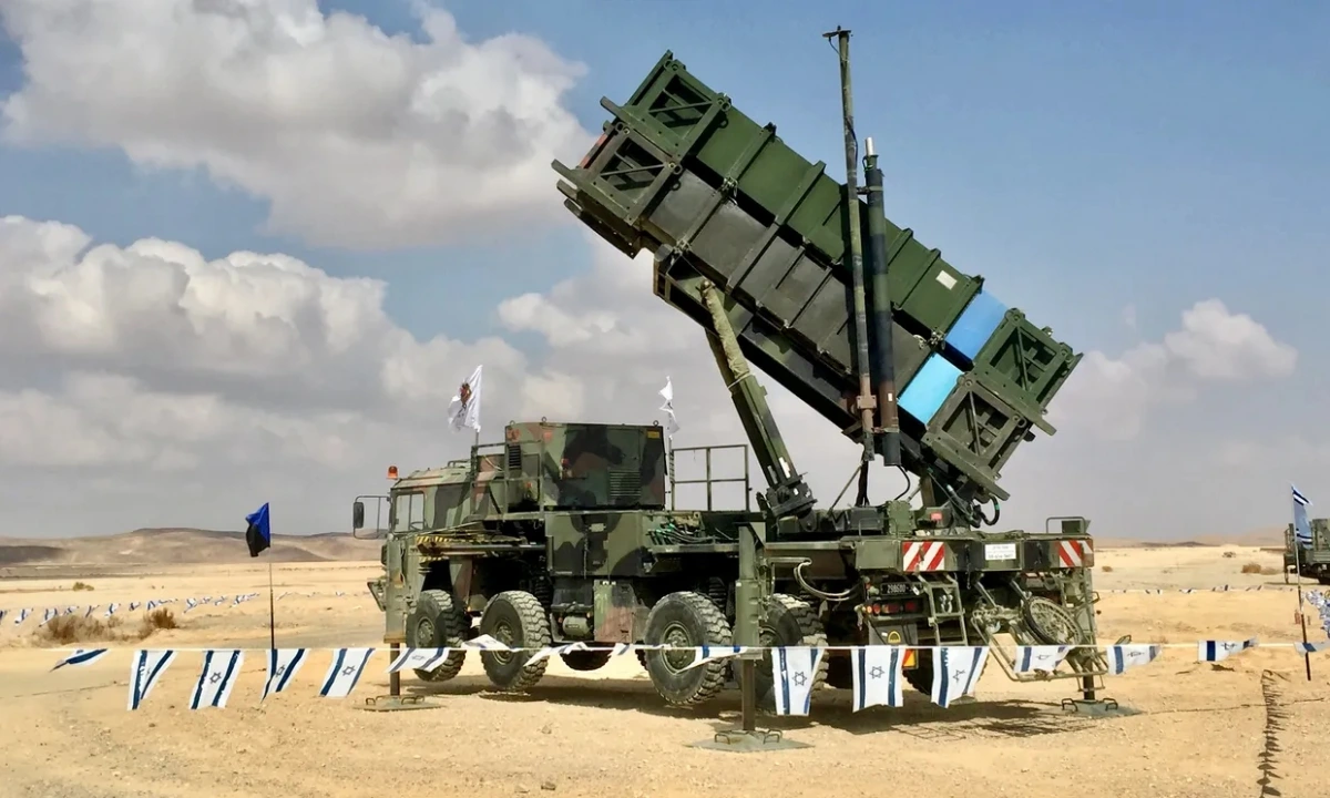 Bệ phóng Patriot trong cuộc diễn tập phòng không ở Uvda, Israel năm 2017. ảnh: Getty