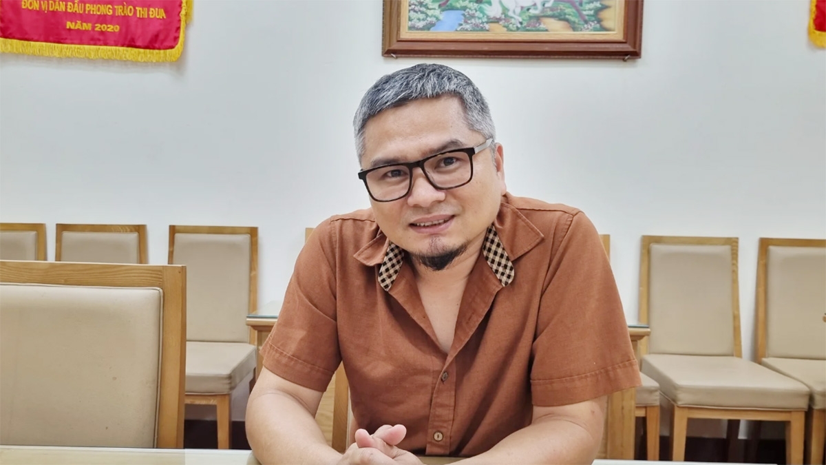 TS. Phạm Cao Quý, Phó trưởng Phòng Quản lý di sản văn hóa phi vật thể, Cục Di sản văn hóa, Bộ Văn hóa, Thể thao và Du lịch - đơn vị chủ trì soạn thảo Nghị định.