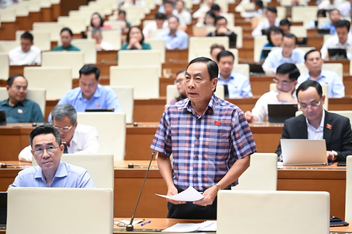 Đại biểu Phạm Văn Hòa. (Ảnh: Quốc hội)