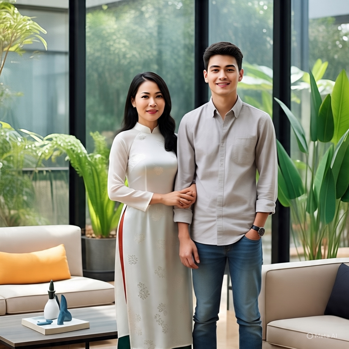 Tôi thương mẹ nhưng không thể hiểu sao mẹ lại yêu người chỉ hơn tôi 10 tuổi (ảnh minh họa: AI)