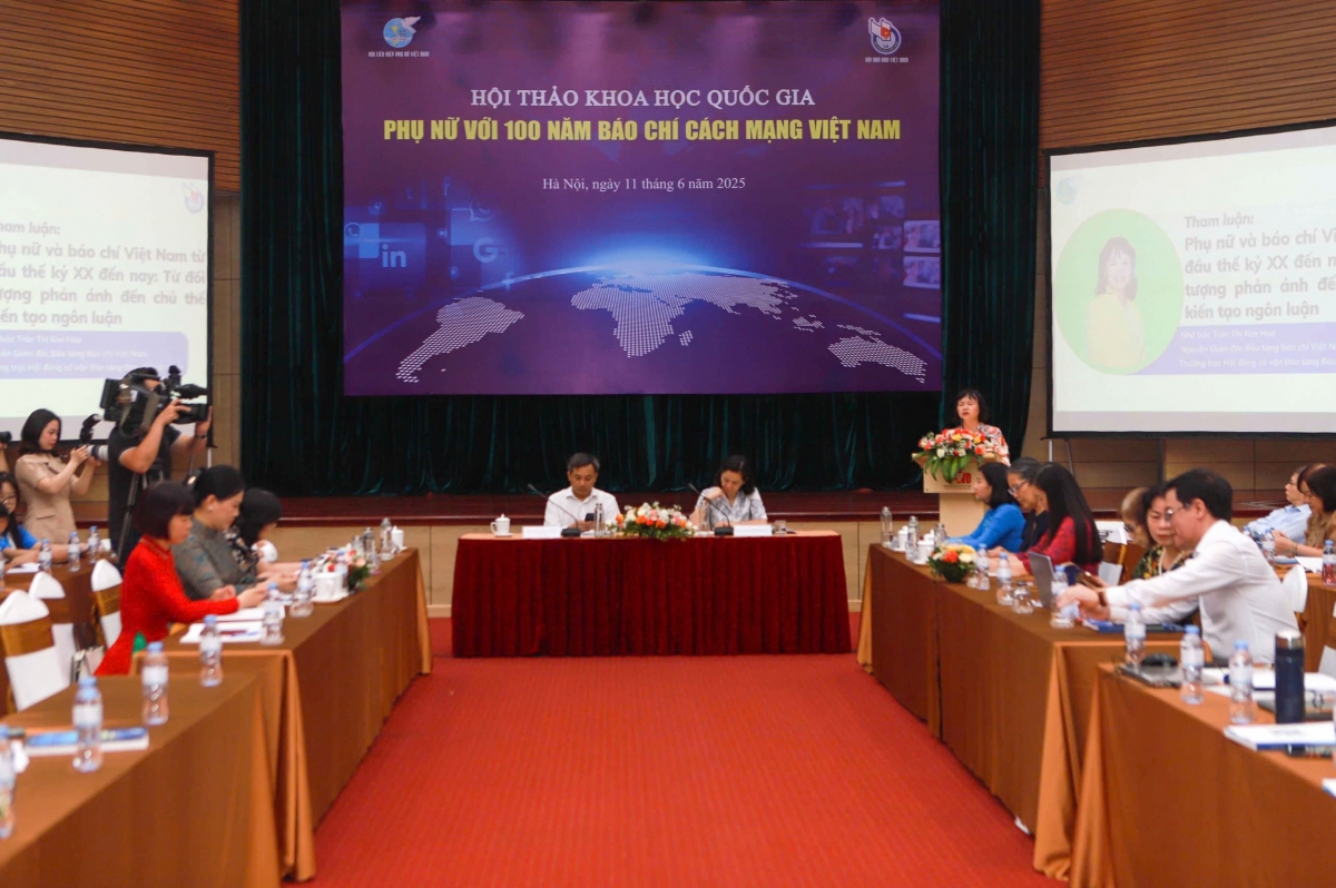 Sự kiện tôn vinh những đóng góp quan trọng của phụ nữ và báo chí nữ trong suốt chiều dài phát triển của nền Báo chí Cách mạng.