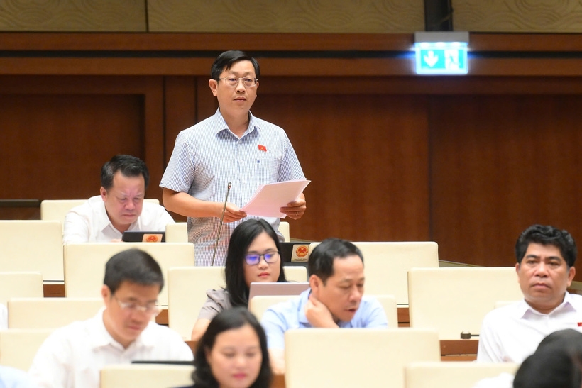 Đại biểu Nguyễn Hữu Thông (đoàn Bình Thuận).