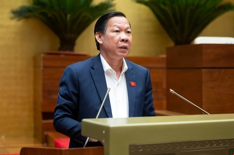 Chủ nhiệm Ủy ban Kinh tế và Tài chính Phan Văn Mãi. Ảnh: Quốc hội.