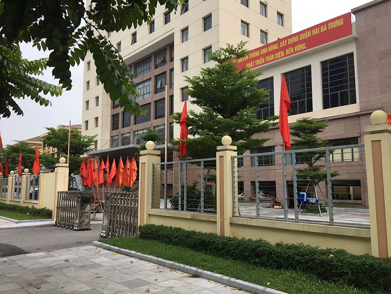 Trự sở quận Hai Bà Trưng dự kiến là UBND phường Bạch Mai mới