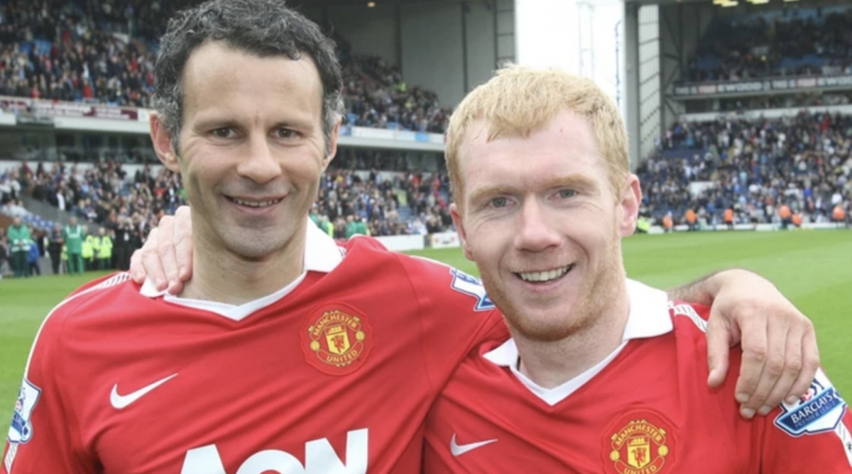Ryan Giggs and Paul Scholes (Photo: skysports.com)