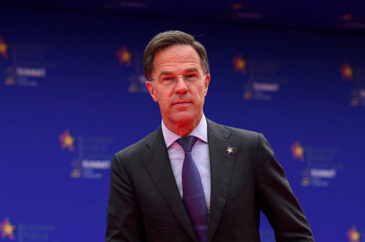 Ông Rutte. Ảnh: Reuters