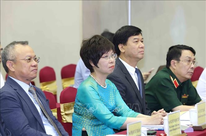 Đại biểu tham dự lễ phát động. Ảnh TTXVN.