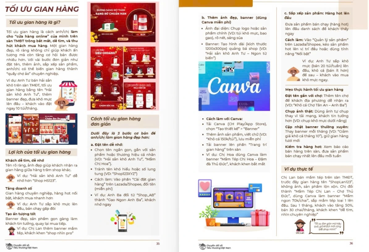 Cuốn Sổ tay hướng dẫn chuyển đổi số tiểu thương chợ truyền thống sẽ được Bộ Công Thương cập nhật liên tục để phù hợp với sự thay đổi của nền tảng công nghệ và hành vi người tiêu dùng