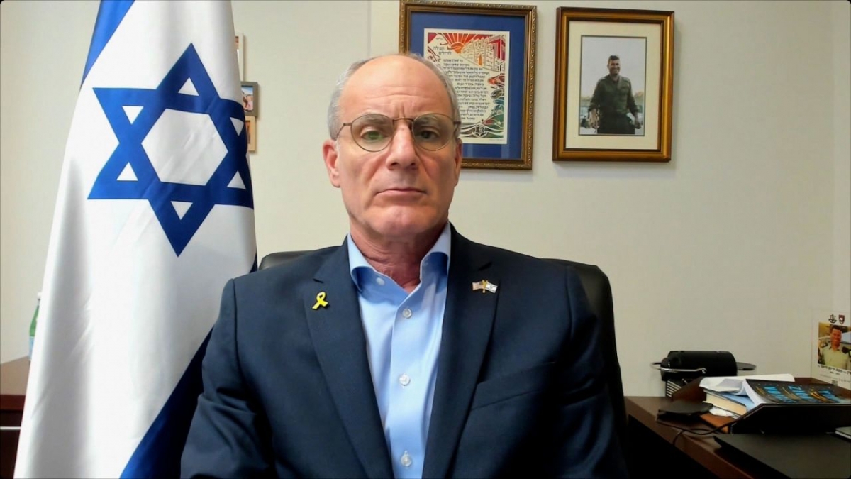 Đại sứ Yechiel Leiter. Ảnh: CNN