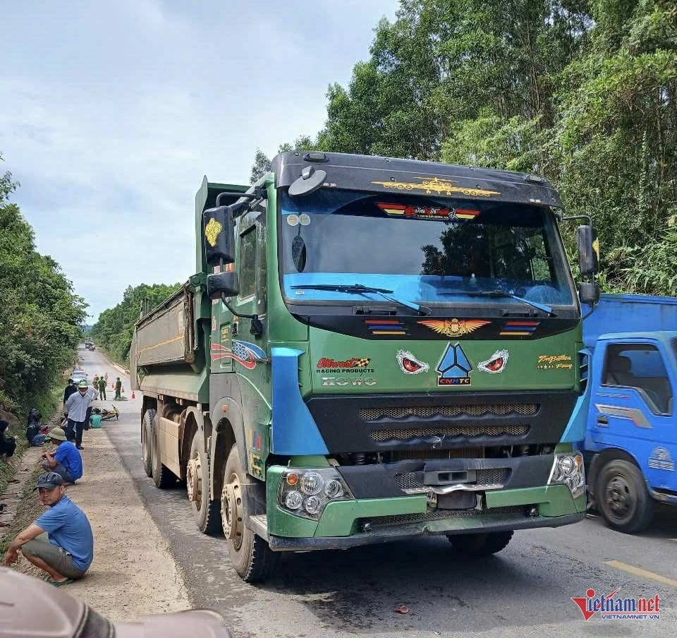 Hiện trường vụ tai nạn. Ảnh: QT