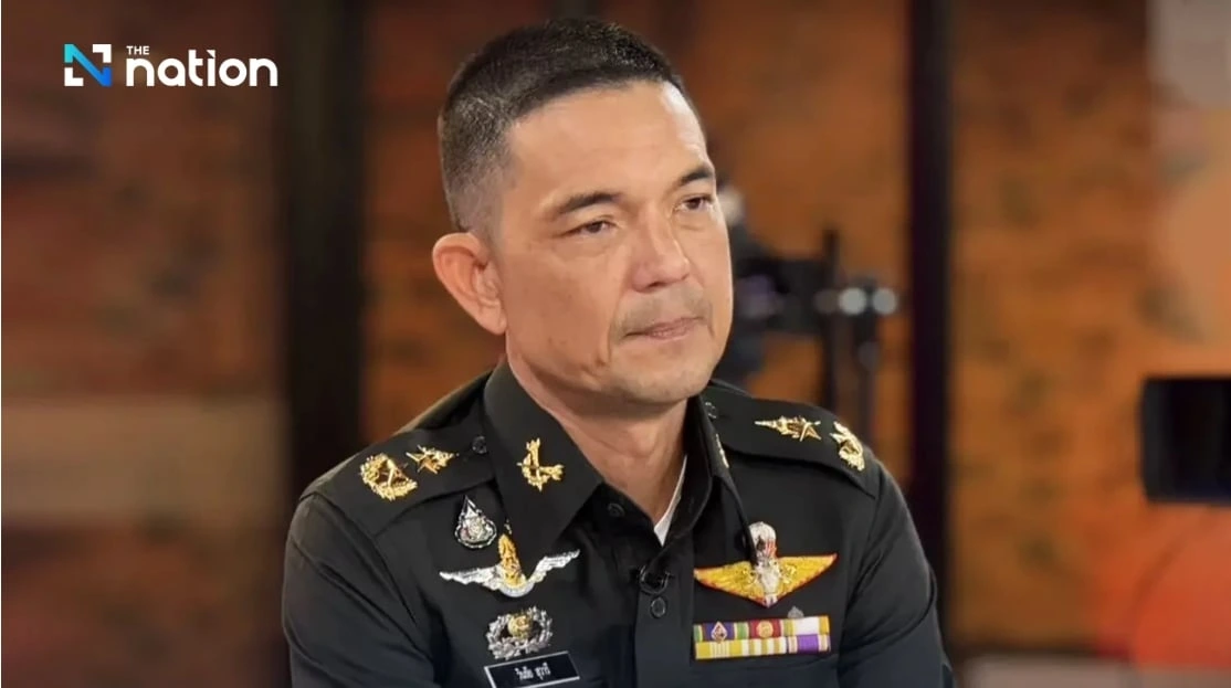 Người phát ngôn quân đội Thái Lan, tướng Winthai Suvari (Nguồn: The Nation)
