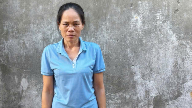 Đối tượng Tào Thị Thủy. Ảnh: Công an Thanh Hóa