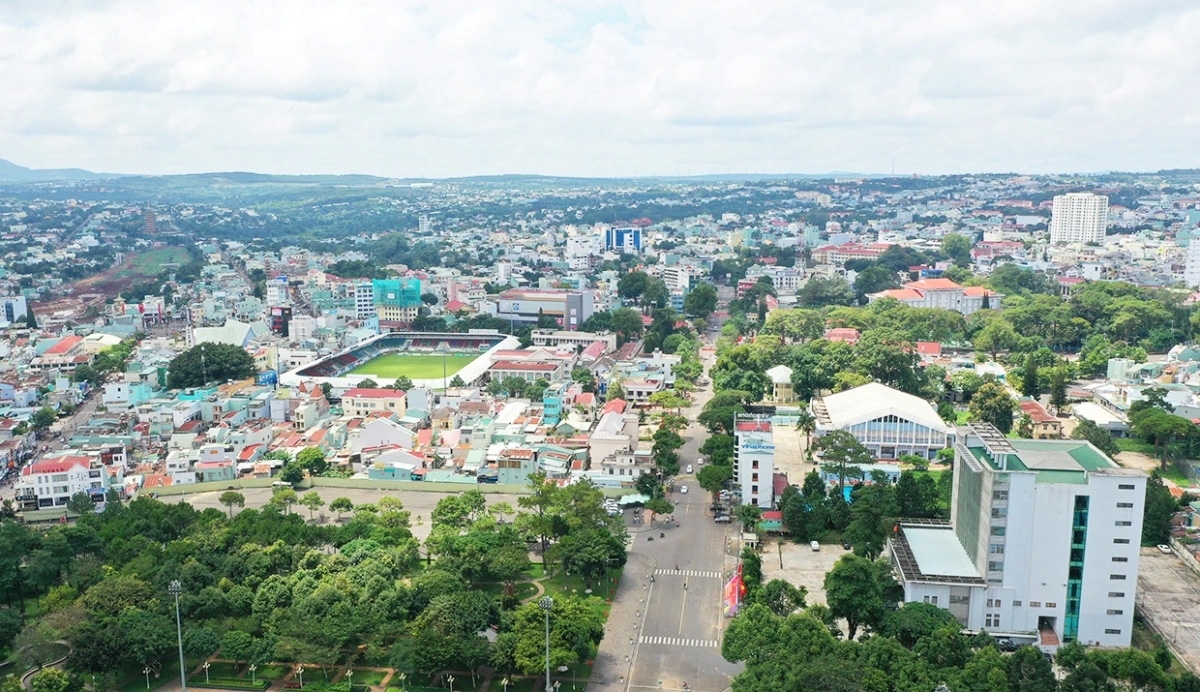 Thành phố Pleiku, tỉnh Gia Lai (Ảnh: Quang Tấn)
