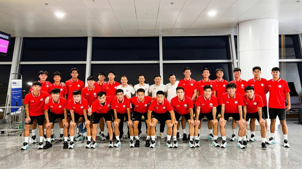 Đội trẻ Thể Công Viettel sẽ có hai trận đấu giao hữu tại châu Phi (Ảnh: Thể Công Viettel FC)