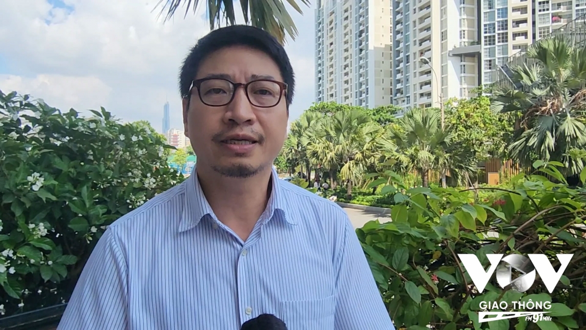 Chuyên gia giao thông, PGS.TS Vũ Anh Tuấn - Giám đốc Trung tâm Nghiên cứu Giao thông Vận tải Việt - Đức, Trường Đại học Việt - Đức