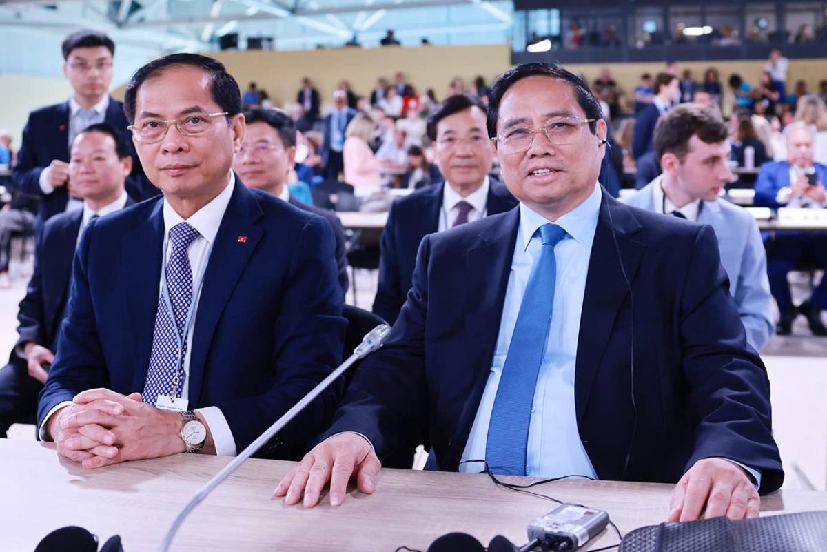 Thủ tướng Phạm Minh Chính dự Phiên khai mạc Hội nghị UNOC 3. Ảnh: TTXVN