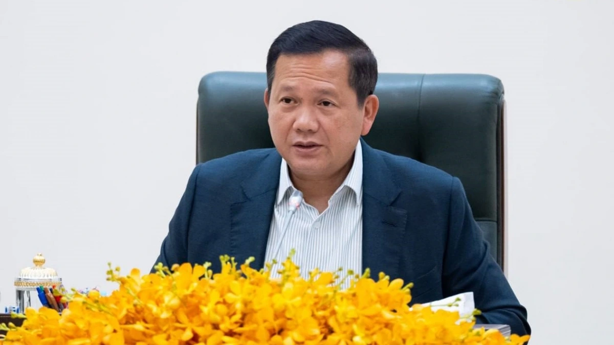Thủ tướng Campuchia Hun Manet thông báo nước này chính thức ngừng mua điện và Internet từ Thái Lan.