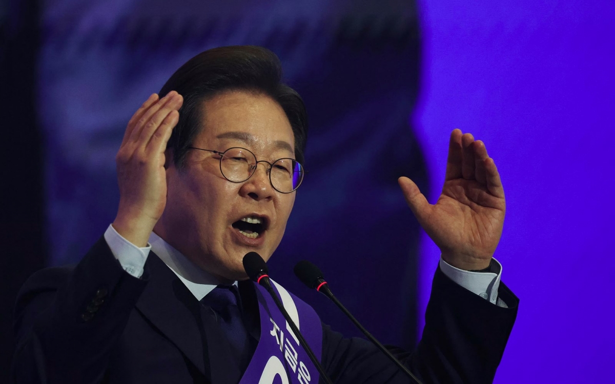 Đương kim Tổng thống Hàn Quốc Lee Jae Myung. Ảnh: Reuters.