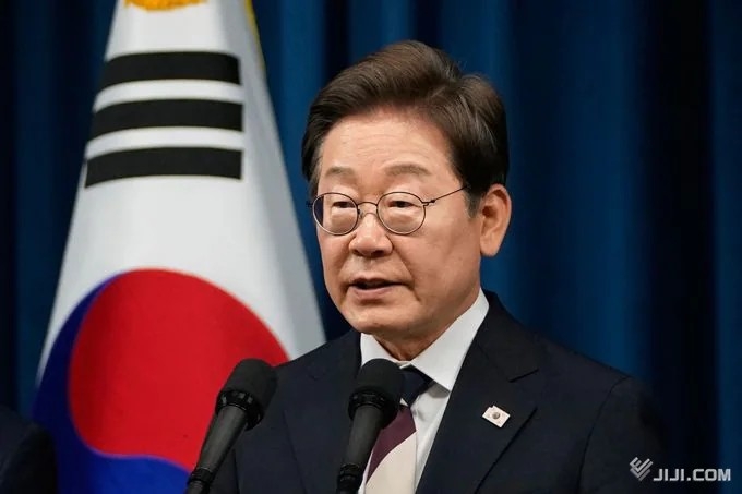 Tổng thống Hàn Quốc Lee Jae Myung. Ảnh: Jiji Press