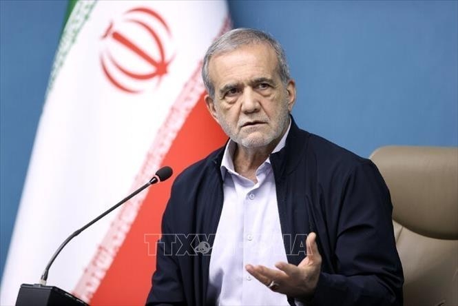 ổng thống Iran Masoud Pezeshkian. Ảnh tư liệu: IRNA/TTXVN