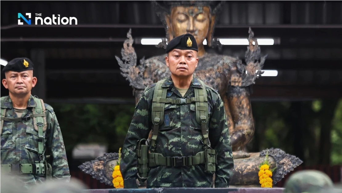 Tướng Benjapol Dechatiwong Na Ayutthaya - Chỉ huy lực lượng đặc nhiệm Burapha của Thái Lan. Ảnh: The Nation