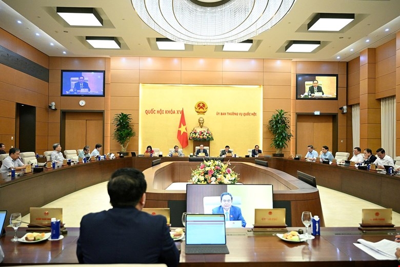 Một phiên họp Ủy ban Thường vụ Quốc hội